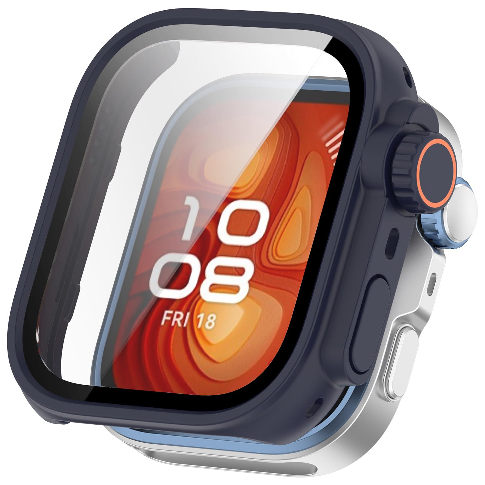 Amazon.co.jp: RuenTech 対応Huawei Watch Fit 4 Proケース/カバー PC 
