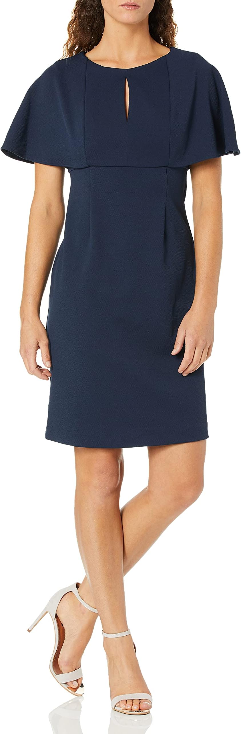 Trina Turk Women's Affection Winged Sleeve Shift Dress