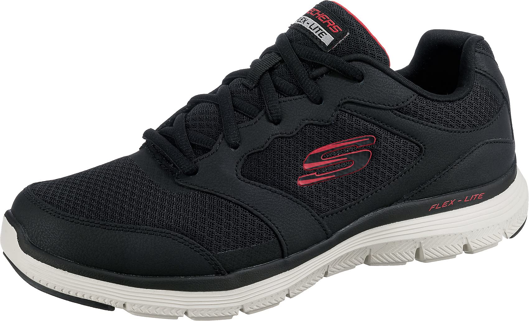 Skechers Mens Flex Advantage 4.0 Sport Running Shoe 232225-BKRD UK/India-11 (B09H3LBWXG) Amazon Price History, Amazon Price Tracker