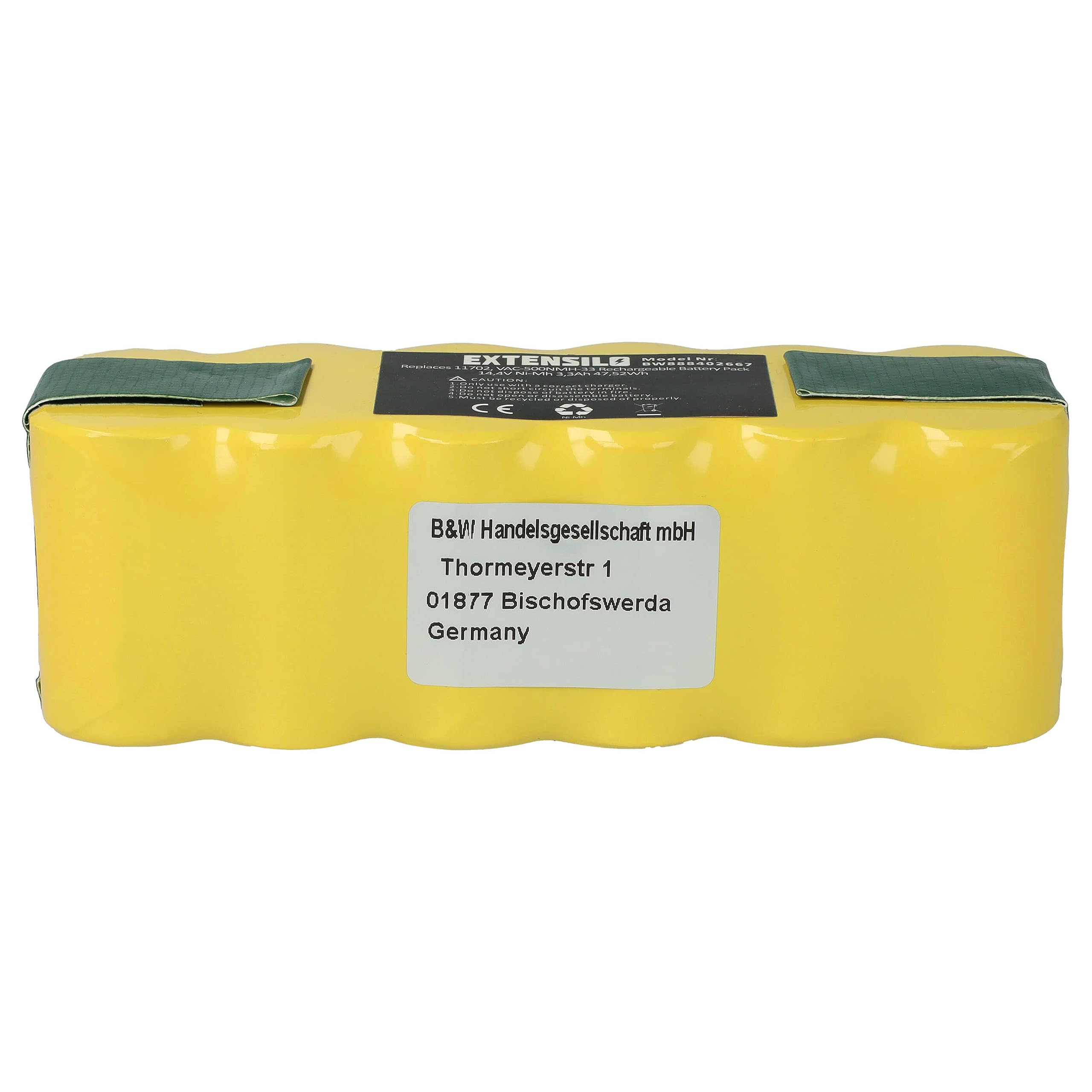Akumulator kompatybilny z iRobot Roomba 866, 872, 882, 876, 80501, 80501e, 800, 870, 871, 880 Home Cleaner (3300 mAh, 14,4 V, NiMH)