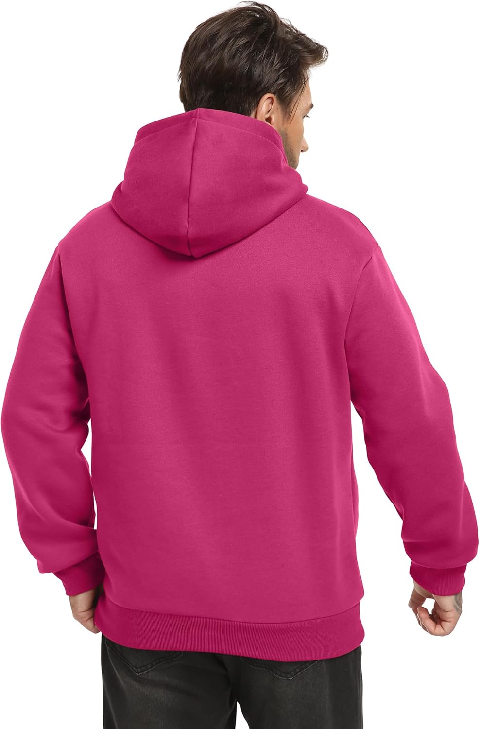 Men's Hooded Sweatshirts Long Sleeve Winter Hoodies Pullover Sweatshirts with Pockets
