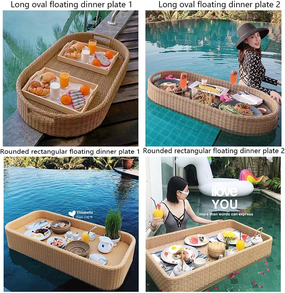 輪島塗 黒塗 沈金柘榴文 楕円形盆 卓上膳 5客 共箱 盆・膳 ｜ 輪島塗