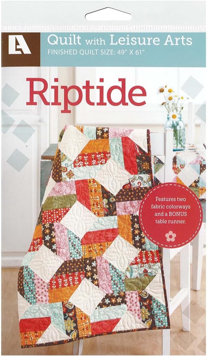 Leisure Arts Riptide Quilt Pattern