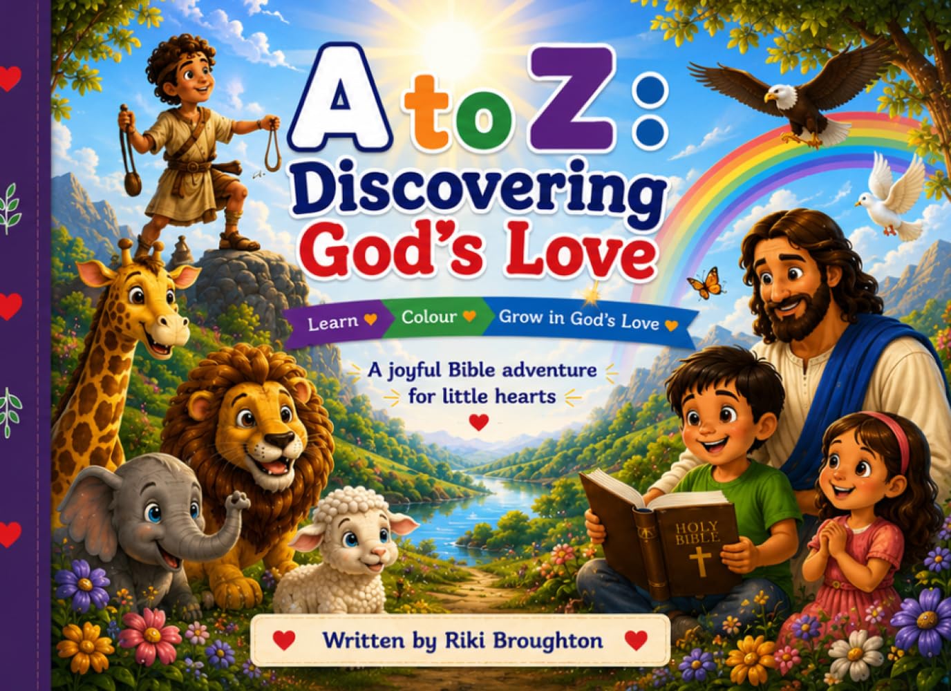A to Z with God: A Christian ABC Adventure for Children