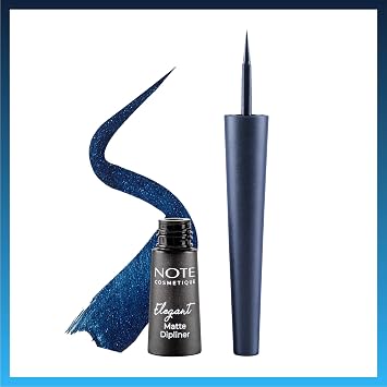 Note Cosmetics Elegant Matte Dipliner Waterproof Mavi, 03 Navy Blue