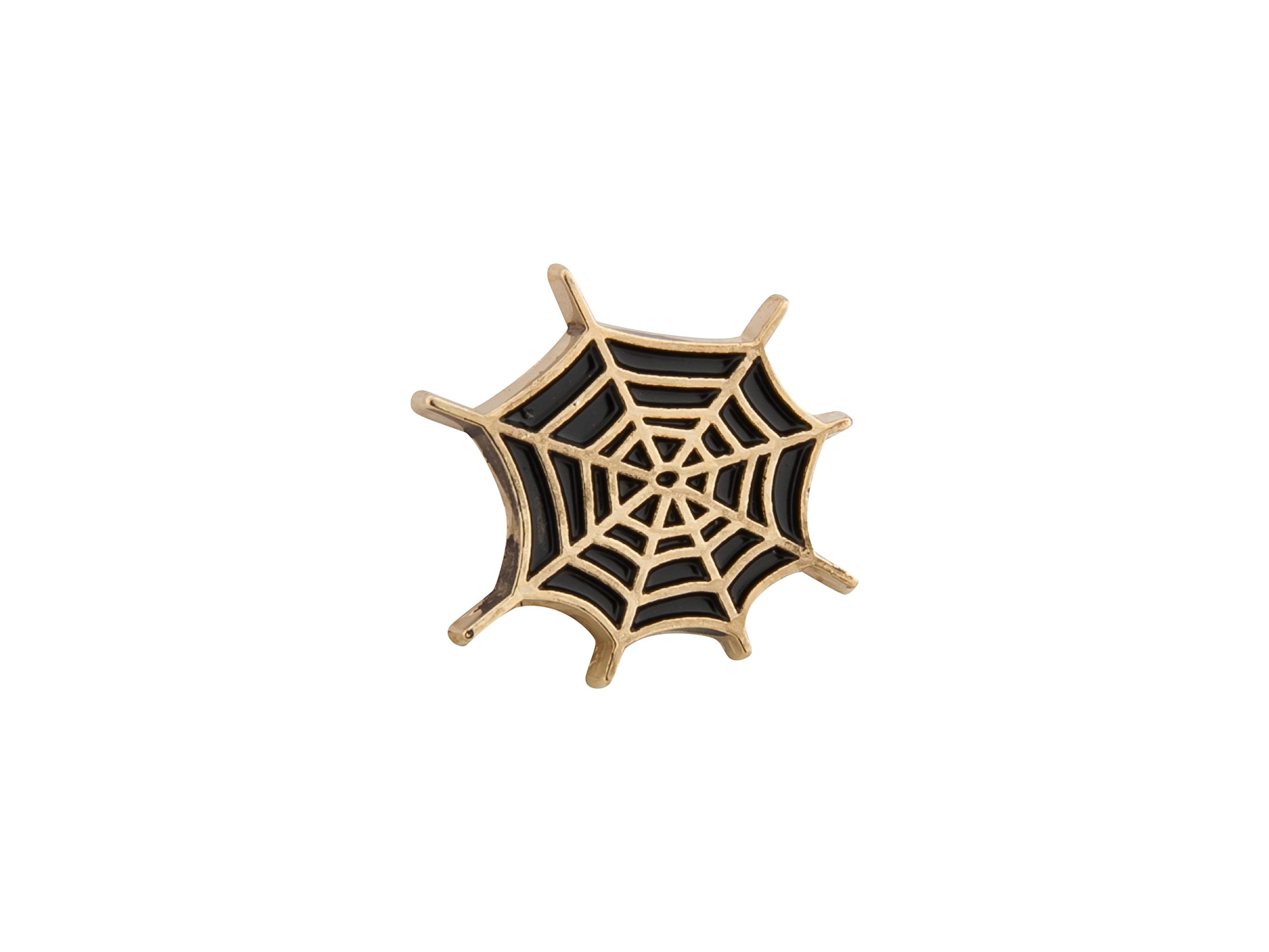 Spider Web Lapel Pin