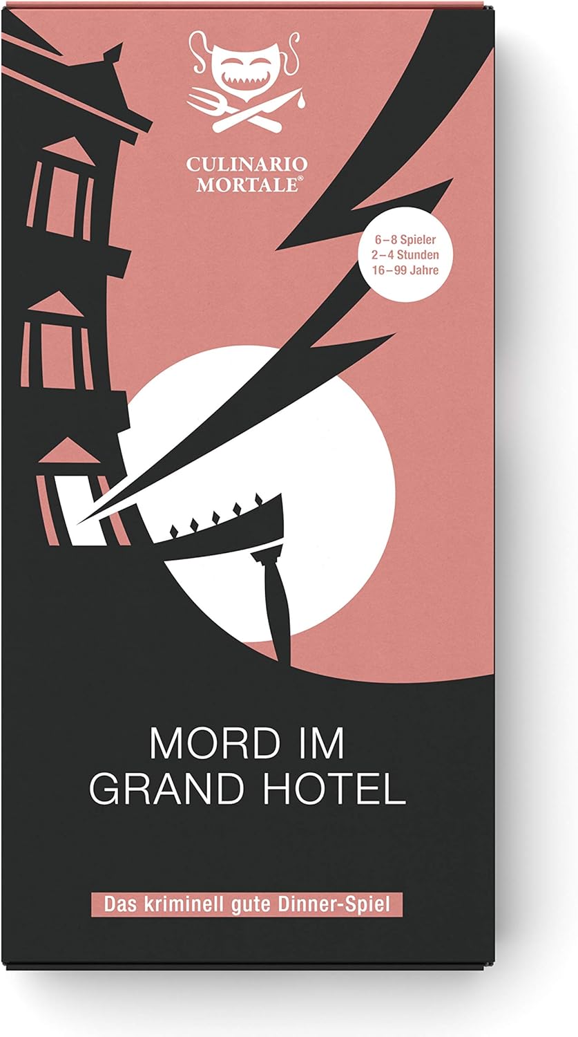 Mord Im Grand Hotel Lösung CULINARIO MORTALE® – Mord im Grand Hotel - Krimidinner für Zuhause für