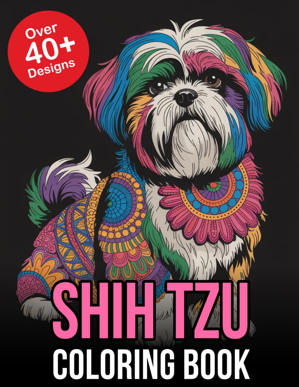Shih Tzu Coloring Book