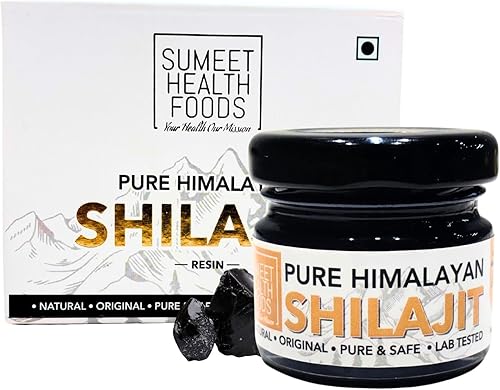 SHF - Resina Shilajit del Himalaya de 1.06 oz, resina Shilajit del Himalaya pura orgánica de grado dorado, apoyo energético e inmunológico, fuente