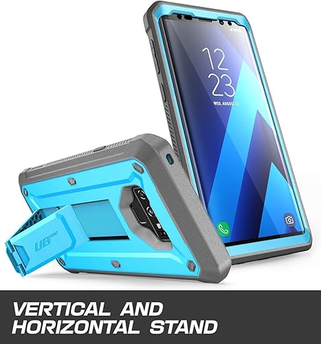 Miniatura 3 de SUPCASE Funda para Galaxy Note 9 con protector de pantalla (Unicorn Beetle Pro), soporte integrado y clip para cinturón Funda protectora resistente