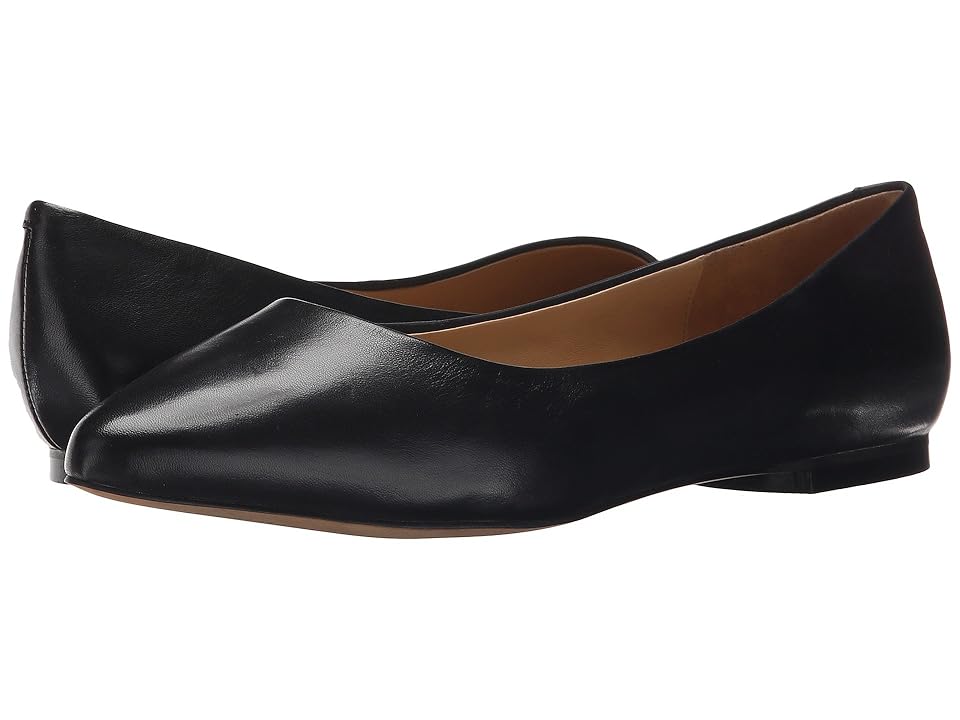 Trotters Estee (Black Soft Nappa Leather) Women's Slip-on Dress Shoes INTERNATIONAL SHIPPING