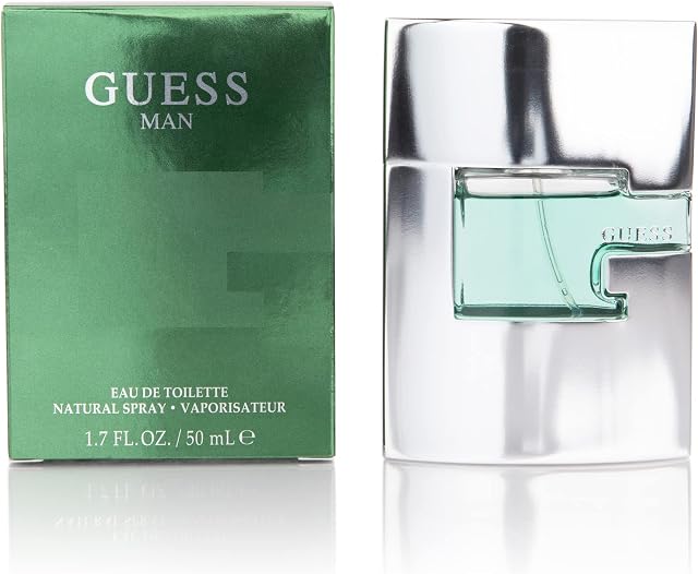 Guess Man Eau de Toilette Cologne Spray For Men, 1.7 Fl. Oz.
