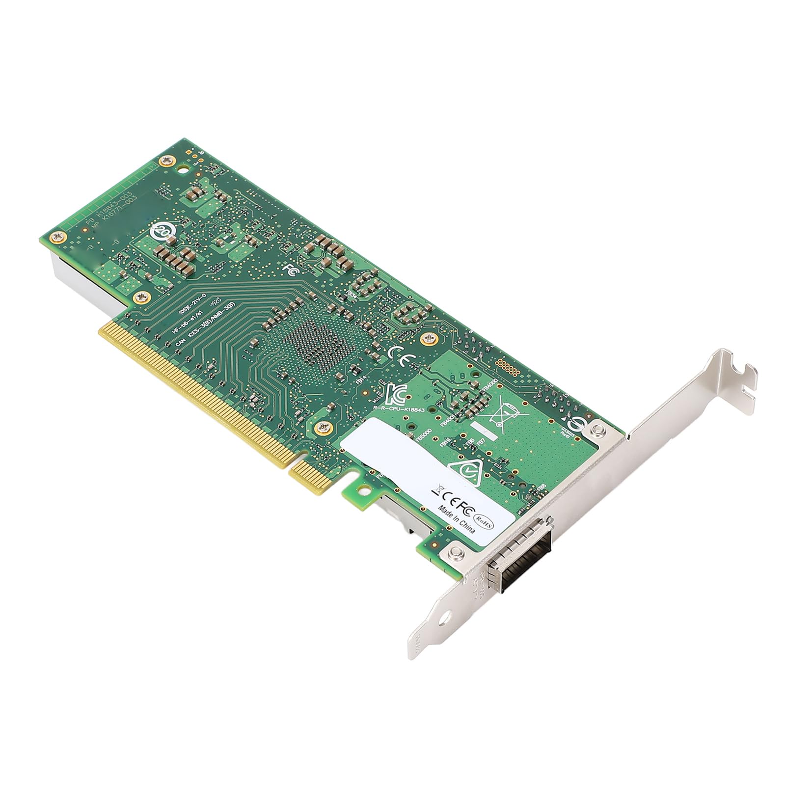 Adattatore di Rete a Porta Singola Prestazioni 100G Ad Alta velocità per i Server Trasferimento Dati Avanzato Connettività più