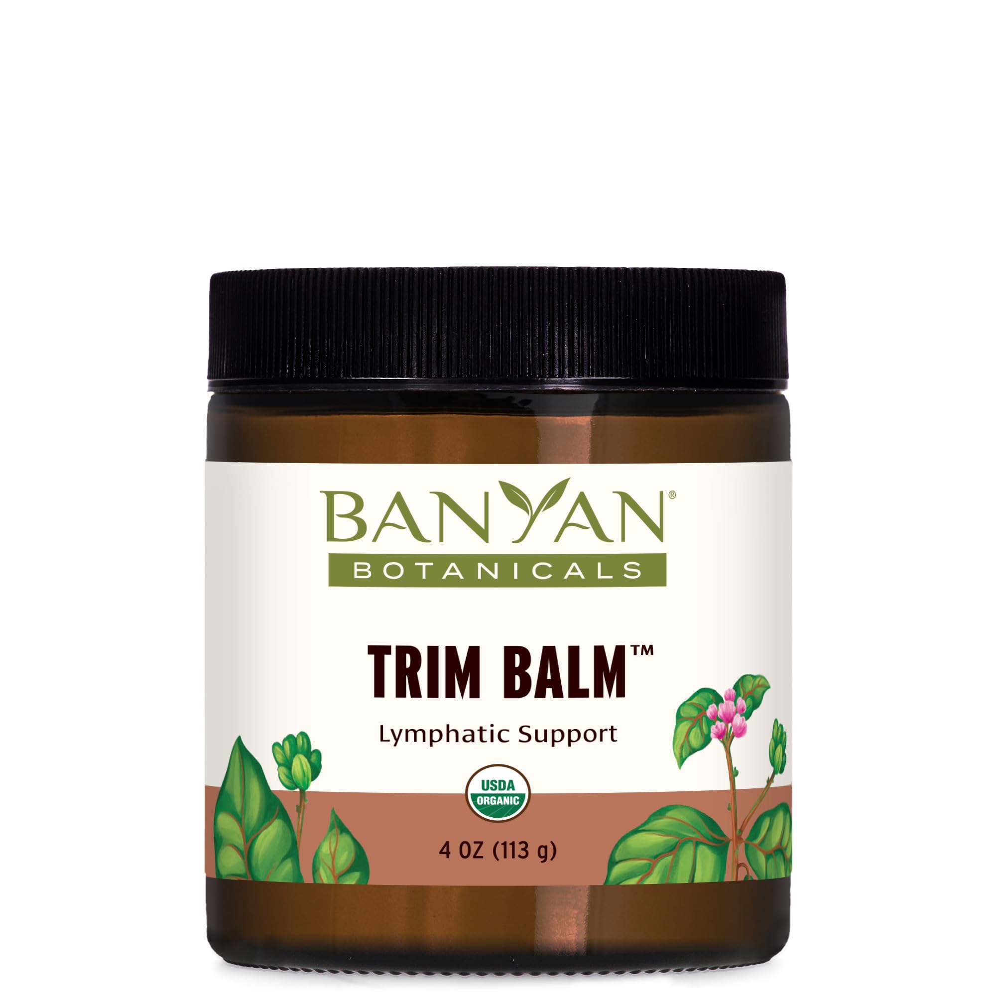 Banyan Botanicals Trim Balm - Certified Organic, 4 oz - Chitrak and Guggulu Increases Metabolism