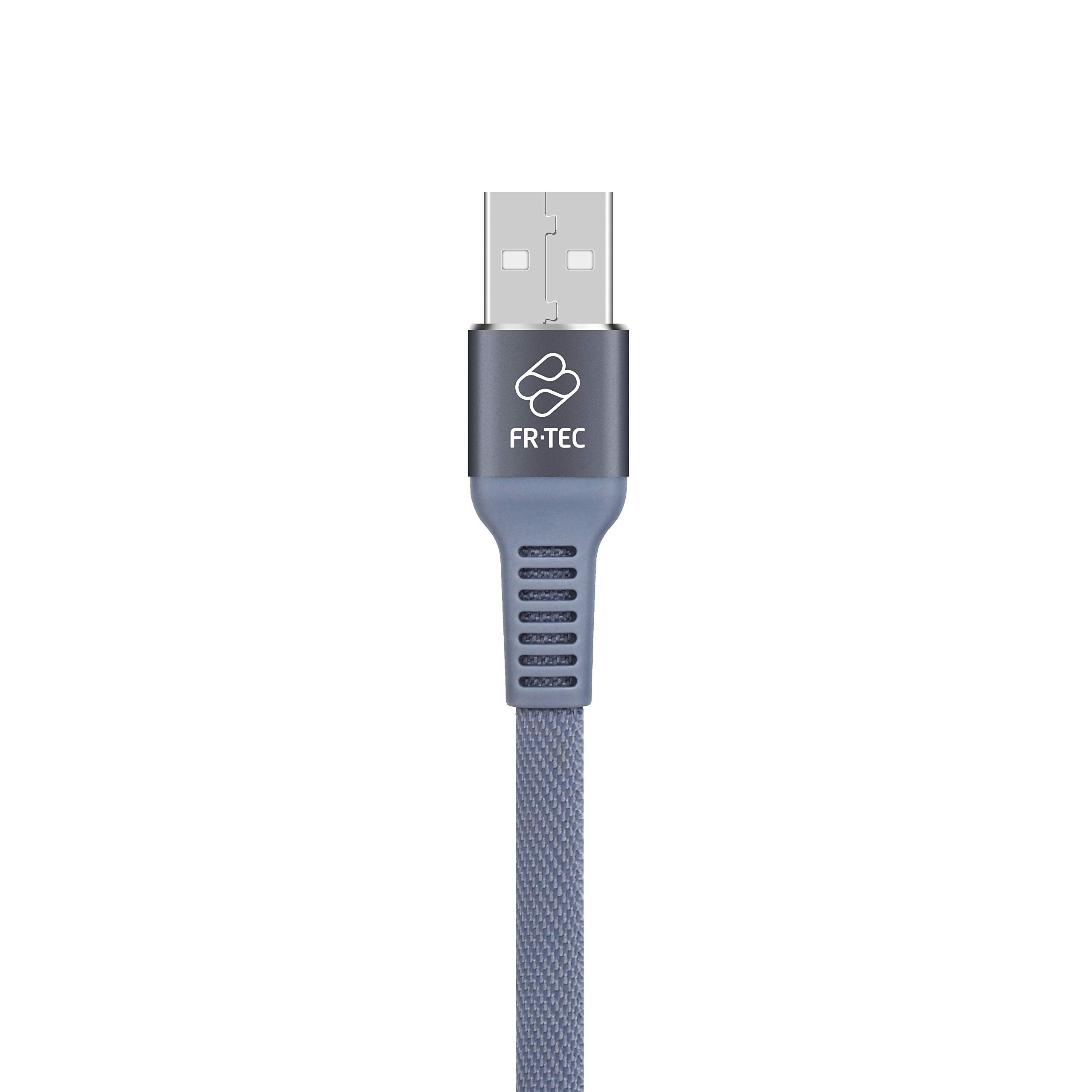 FRTEC - Cable de carga Premium para mando, micro USB a USB (Playstation 4)