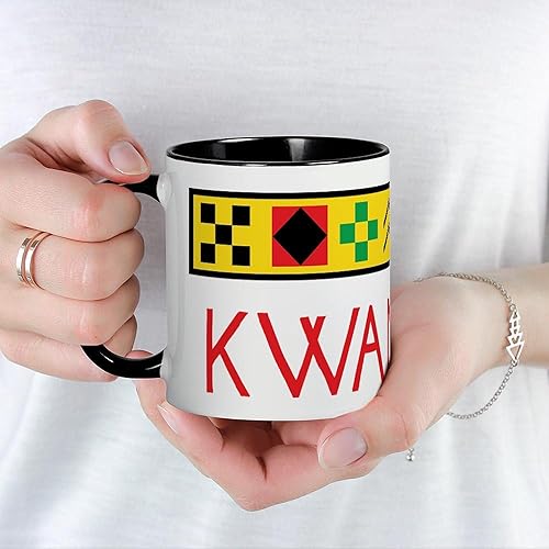 Vista 79 de CafePress Kwanzaa Principles - Taza de café de cerámica, taza de té, 11 onzas