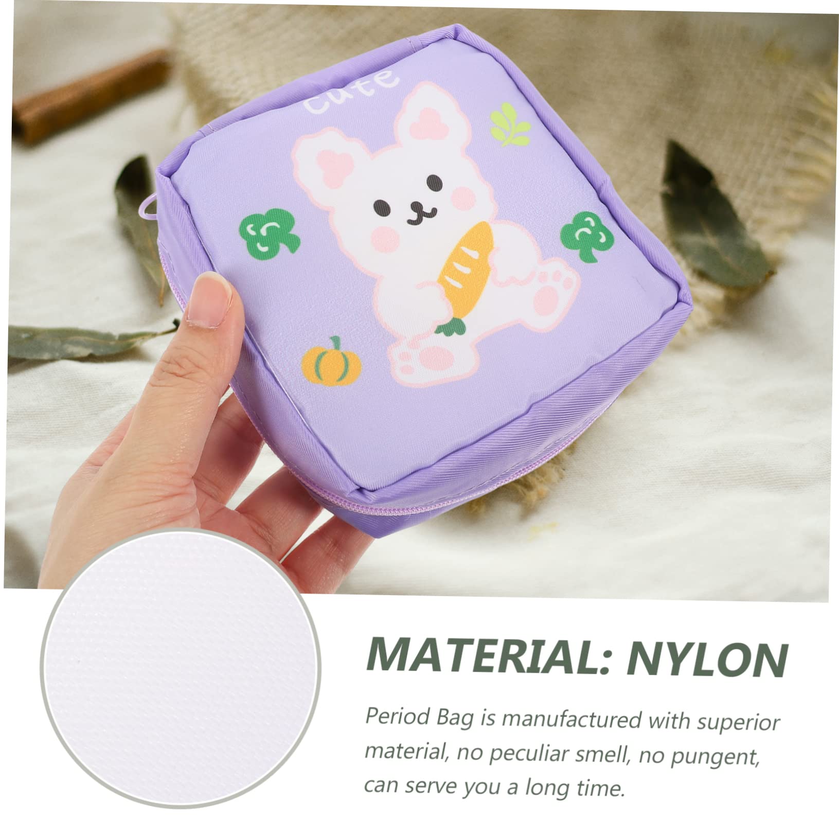 4 Set Borsa Cosmetici Portatile Sacchetti Per Assorbenti Igienici Con Design Animali Per Sanitary Pad E Accessori Femminili Pratico E Multifunzionale Per Ufficio E 4 Pezzi * 4