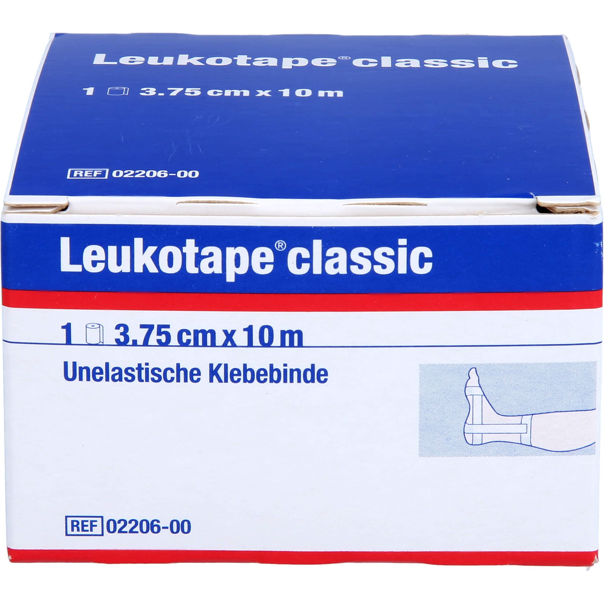 LEUKOTAPE Classic 10 m x 3,75 cm biały 2206,1 szt.