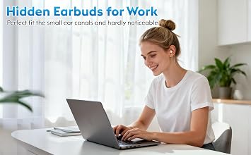Mini Invisible Sleep Earbuds Wireless Bluetooth for Side Sleeper Small Ears