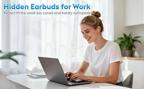 Mini Invisible Sleep Earbuds Wireless Bluetooth for Side Sleeper Small Ears