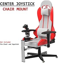 Flight Sim Chair Mounts Center Joystick Chair Mount Thrustmaster T-Flight Hotas 4 & Warthog Flight Stick & T16000M FCS & TCA Sidestick Airbus Edition & VKB Gunfighter pro MK 3 Stick