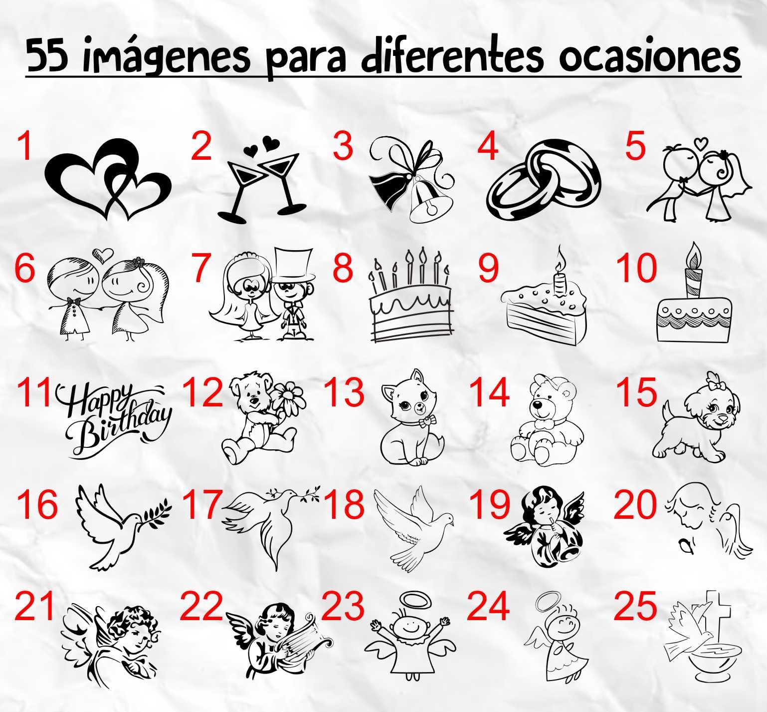 Boligrafos metálico personalizados - Pack de 50 - Perfecto como regalo personalizado para los invitados en bodas, comuniones y cumpleaños, o como bolígrafo promocional. (Blanco)