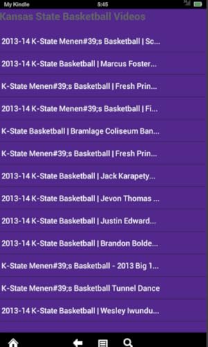 Kansas State Basketball News (Kindle Tablet Edition)