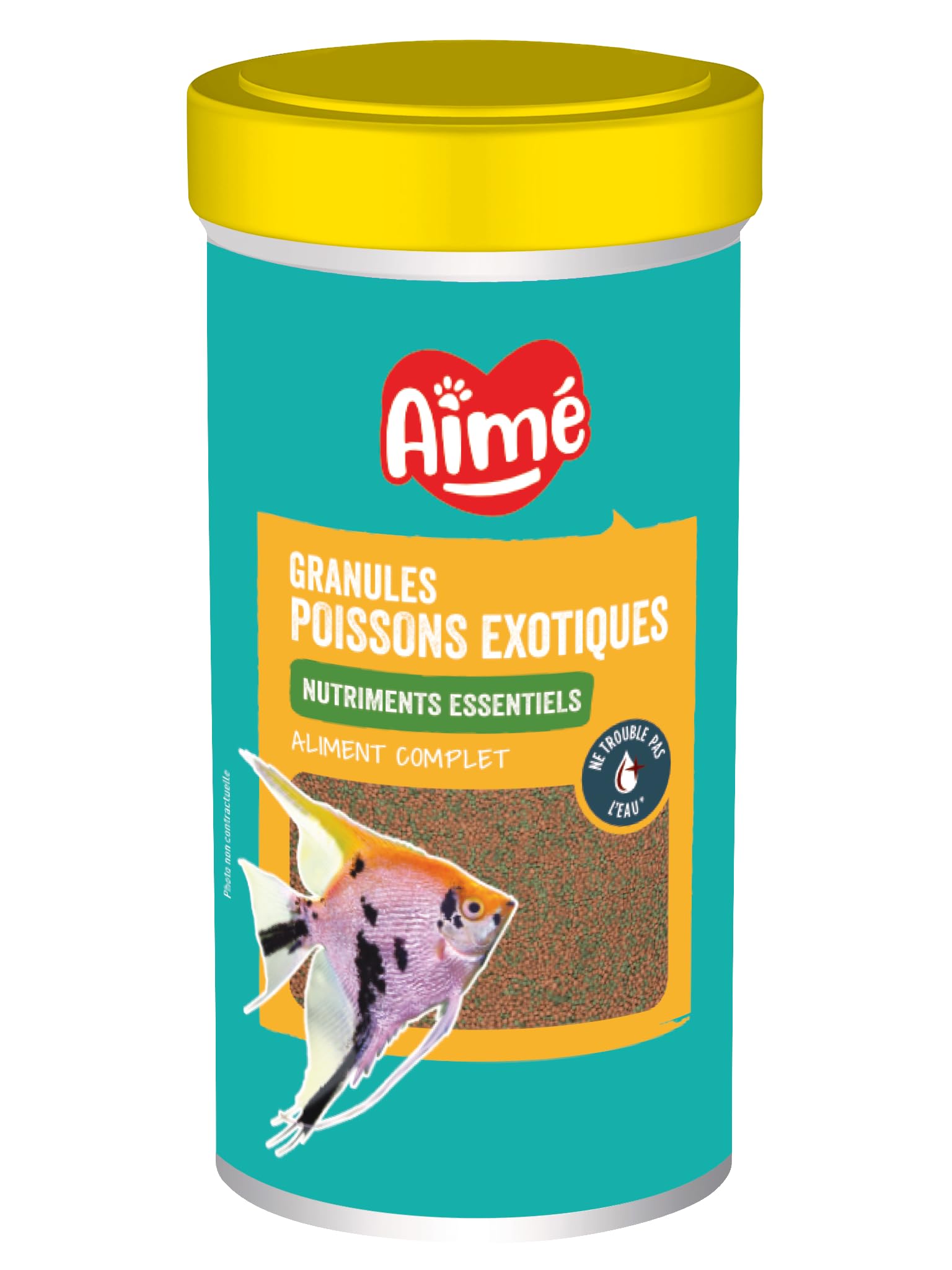 Aliment complet pour poissons exotiques Aimé : des granulés pour votre aquarium au quotidien