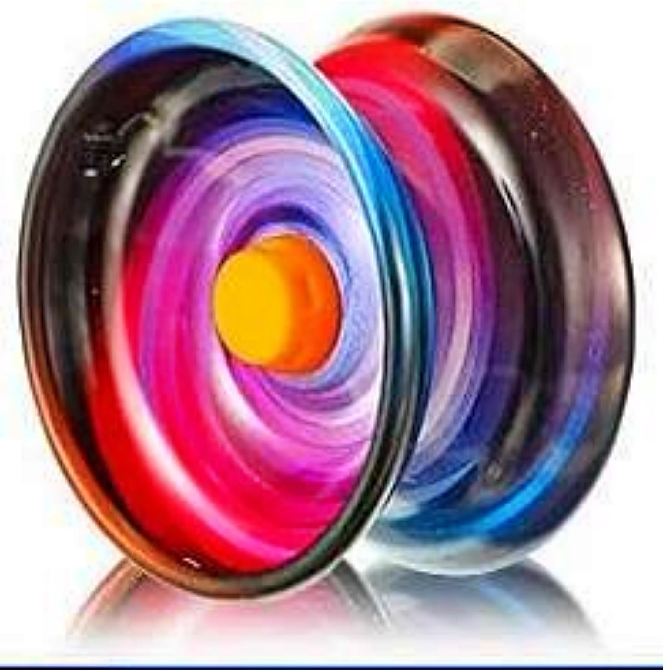 Shivsoft Fine Quality High Gloss high Speed Metal YoYo Spiner Toy (1 pcs) (Assorted Printed Design) Make in India