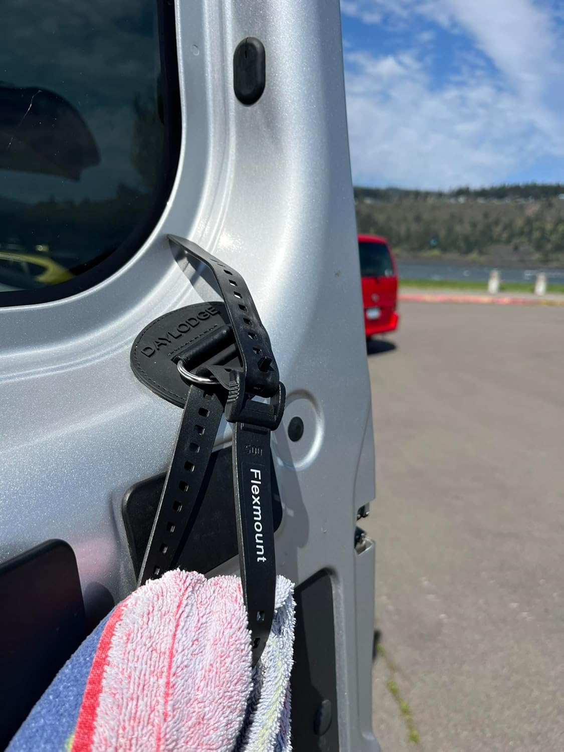 Flexmount™ Glueless D-Ring Mounting Patch 2PCS Stainless Steel Adhesive Anchors for RV Vehicles Overland PVC Boats Canoe Raft Kayak Surfboard No Glue Required