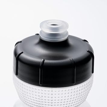 Fabric GRIPPER 600 ml High-grip Cycling Water Bottle BPA-Free Plastic with Silicone Mouthpiece and Non-slip Surface