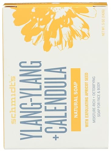 Miniatura 2 de Schmidt's Ylang-ylang Jabón de barra natural de caléndula, 5 onzas