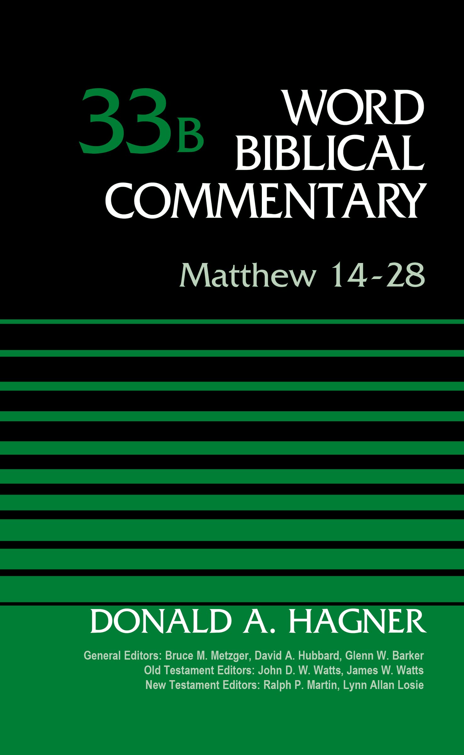 Matthew 14-28, Volume 33b: 33