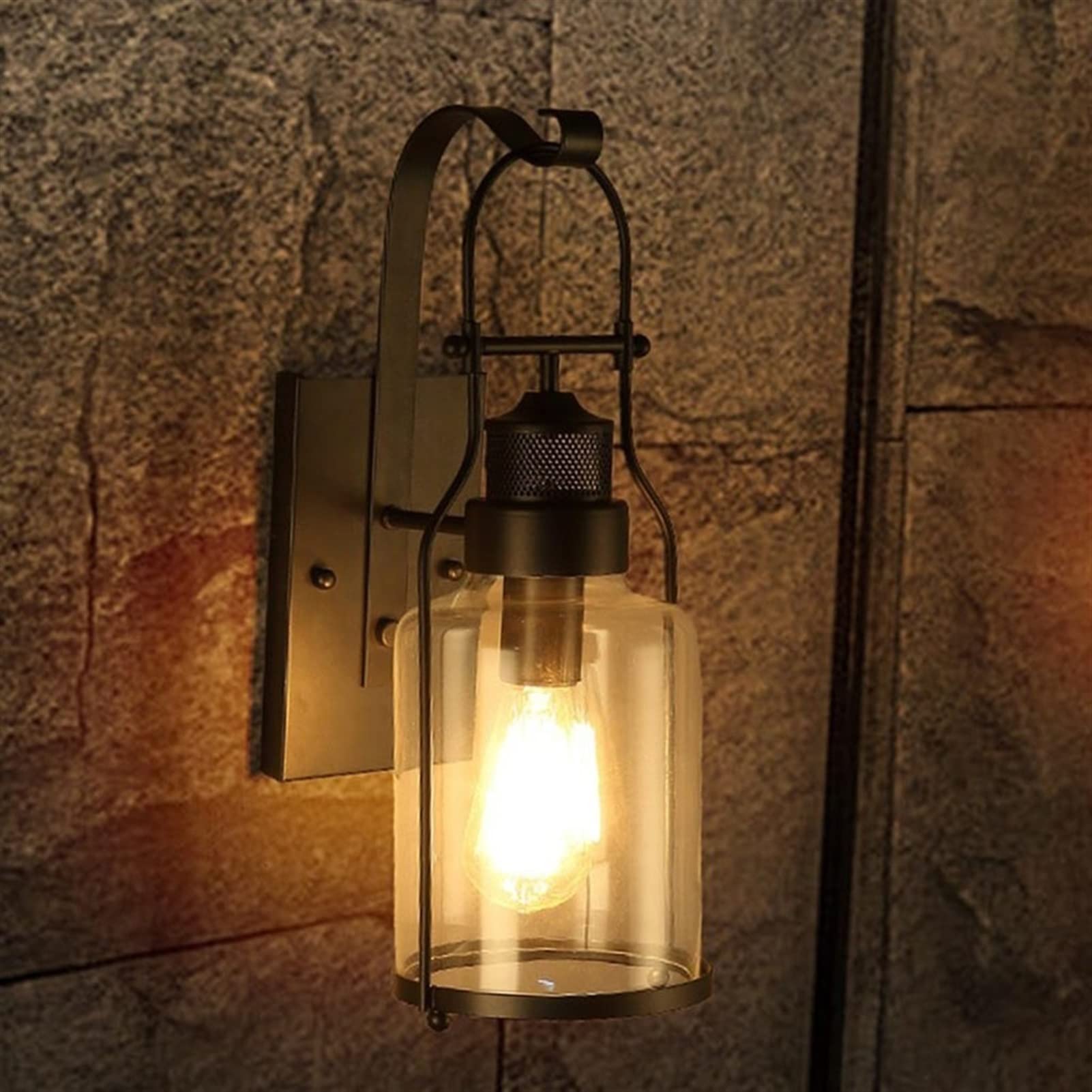 Europejskie światło ściany europejskie tradycyjne Victoria Outdoor Ściana światło retro kreatywność wodoodporna szklana deszczowa szklanka zewnętrzna lampa lampionowa światło patio balkon gardłowy