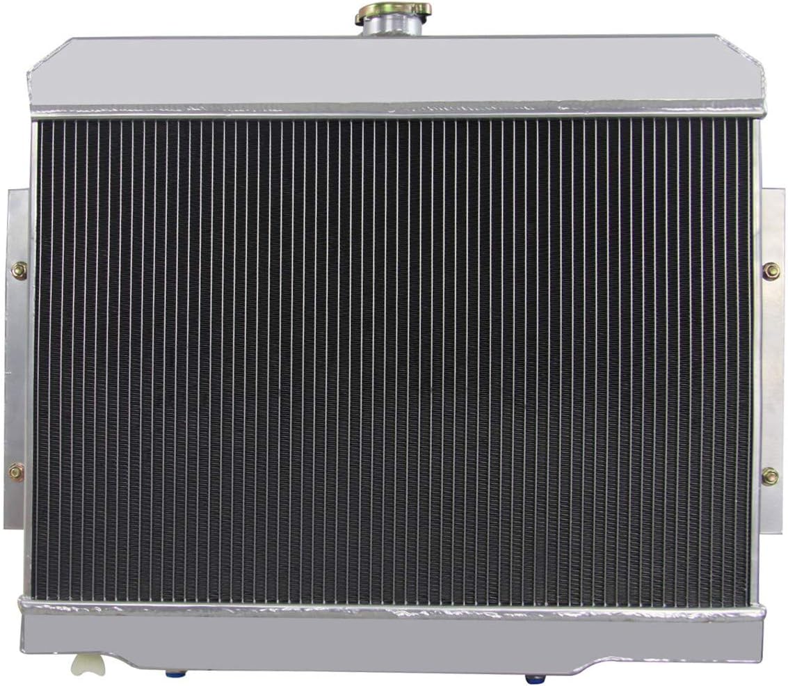 3 Row Core Aluminum Radiator Compatible With Jeep CJ5, CJ6, CJ7 1972-86 /Cherokee J10 Commando 1973-1975 1974