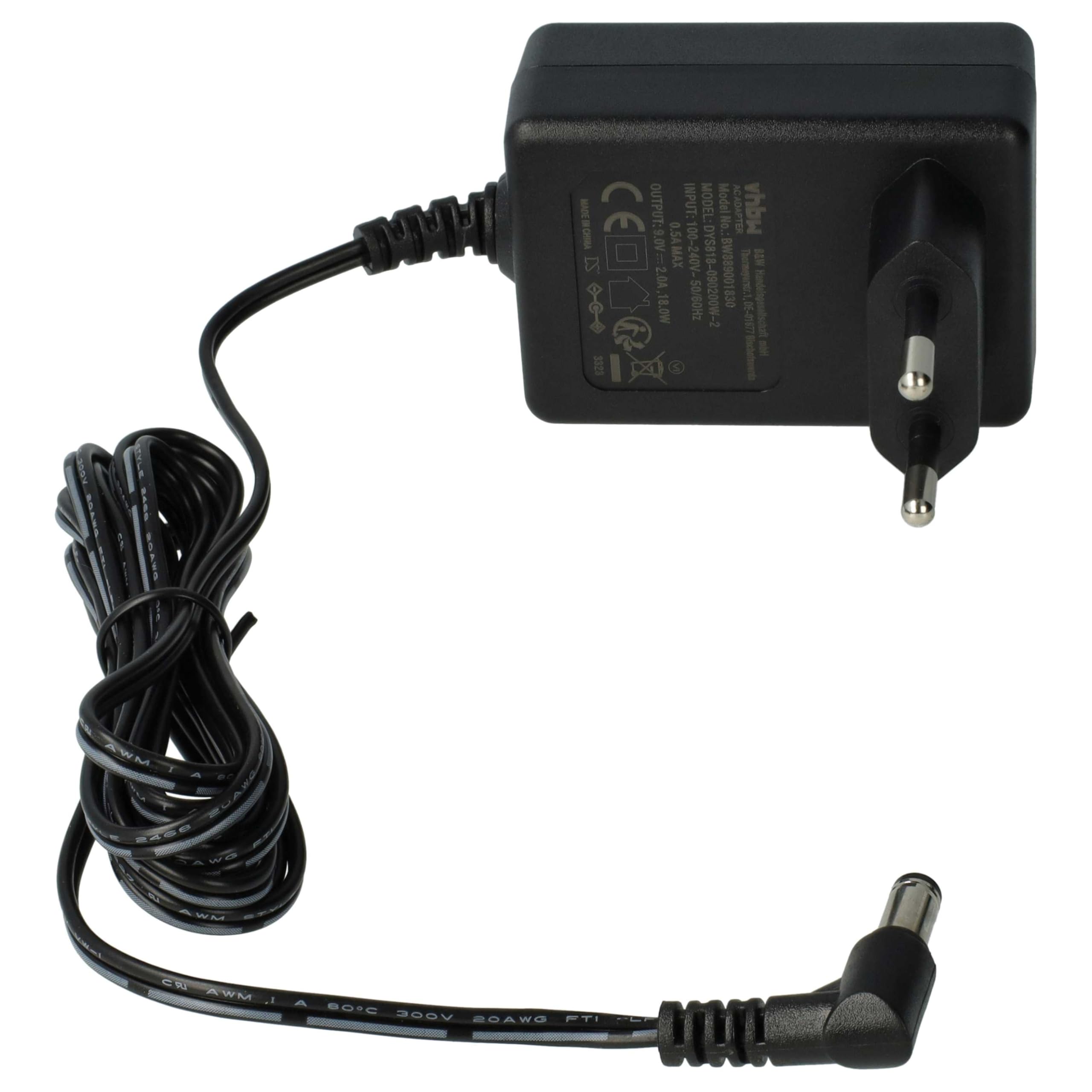 vhbw Netzteil Ersatz für Soehnle 618.020.070 für Tischwaage, Plattformwaage - 180 cm
