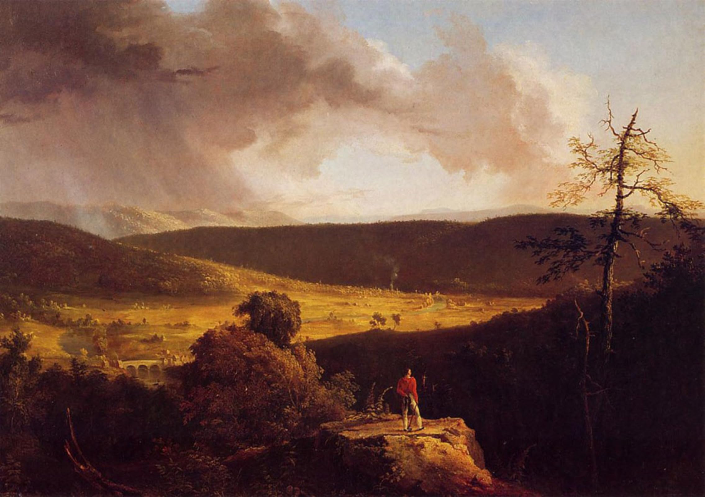 Vue de l'espérance Thomas Cole sublimez un mur de chambre vide
