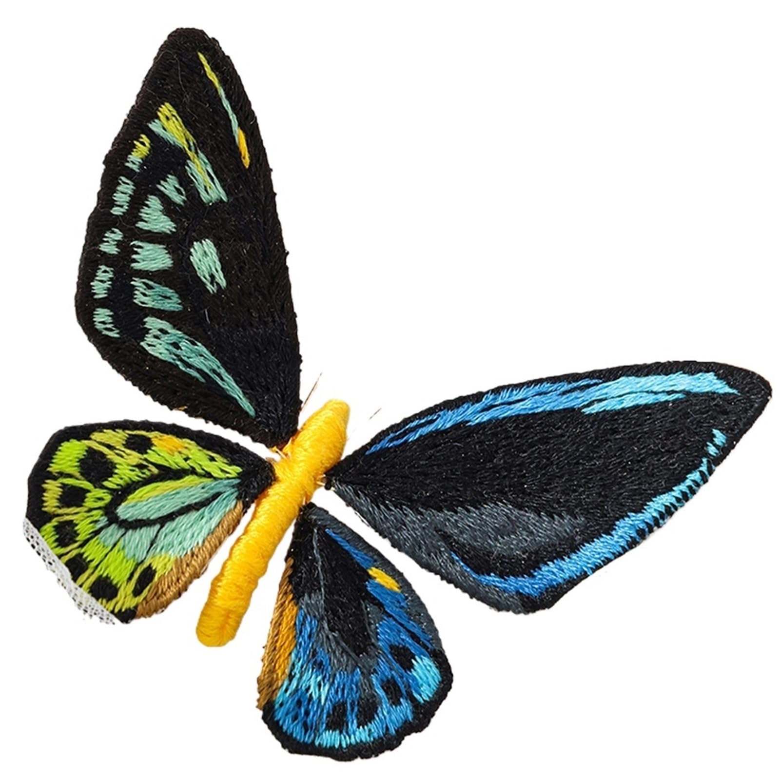 Stickerei, Stickset, Anfänger-Schmetterlings-Stickset mit Rahmen, DIY-Handbrosche-Stickset(Embroidery Kit O)