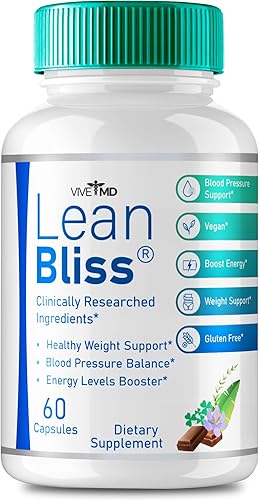 Lean Bliss Fórmula oficial para máxima fuerza, suplemento de metabolismo avanzado de cápsula delgada natural, comentarios de suplementos dietéticos