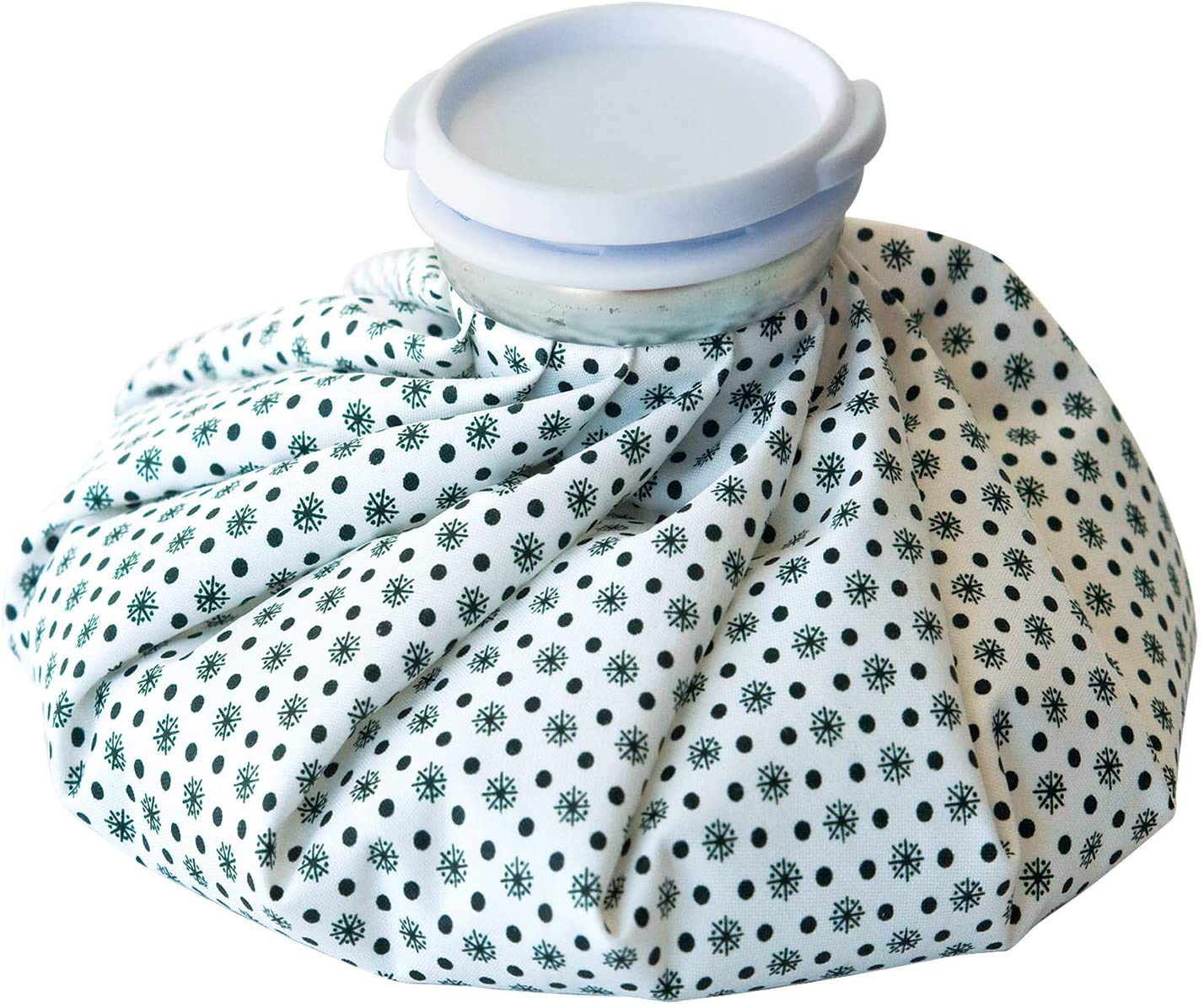 Starthi 6 Inch Sports Injury Ice Cool Pack Cloth Cooler Bag Pain Relief, Snow Pattern