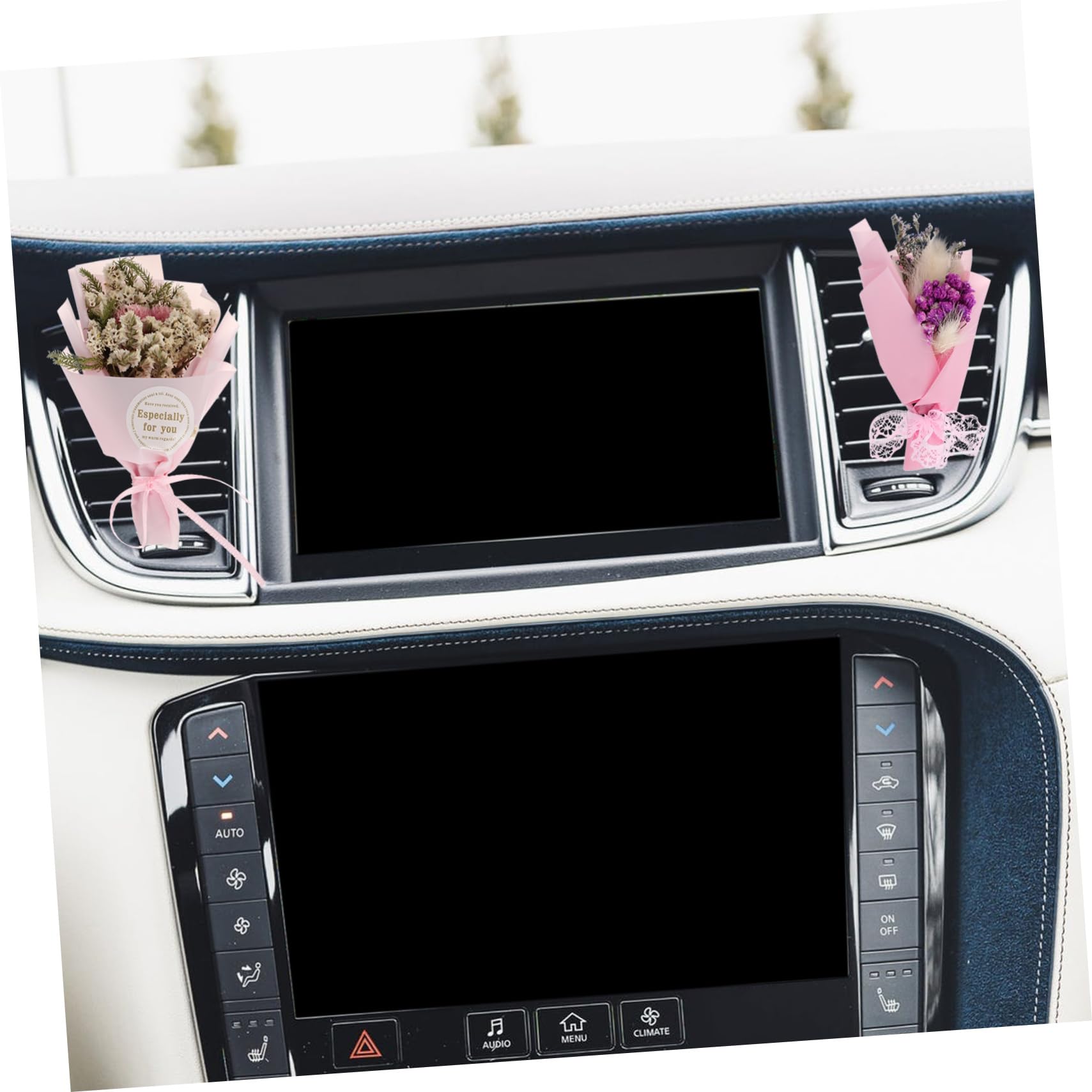 ibasenice 4stücke Auto Diffuser Clip Eleganter Duftclip Für Auto Büro Und Zuhause Aus Strapazierfähigem Material Einfach Anzubringen Für Aromatherapie Und Frischen Duft Überall