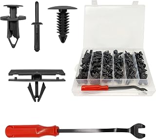 161PCS Fender Clips Kit, Compatible with Jeep Wrangler 2007-2022, Gladiator 2018-2022, Grand Cherokee 2005-2010, Liberty KJ & KK 2002-2010, OE# 68039280AA 6030441 6506007AA 6503598