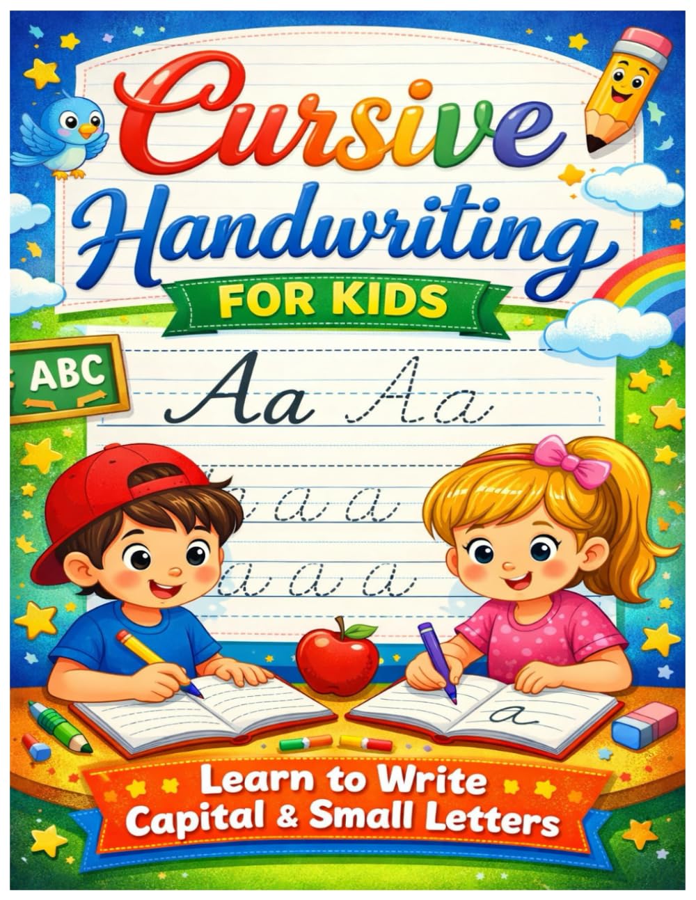 Cursive Handwriting Workbook