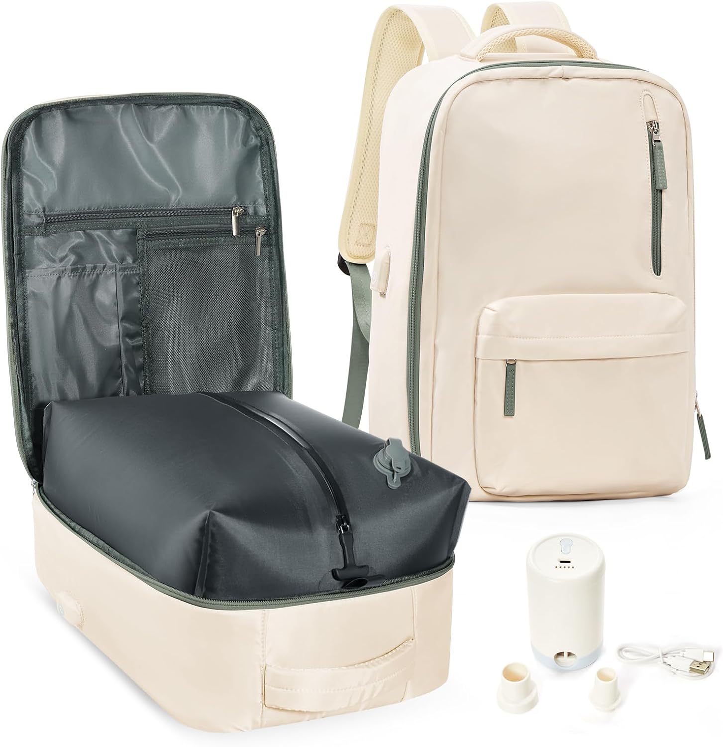 Beigegreen(with Air Pump)
