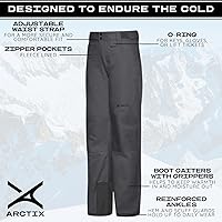 Vista 3 de Arctix - Pantalones de nieve para niños, con refuerzo en las rodillas y la parte trasera