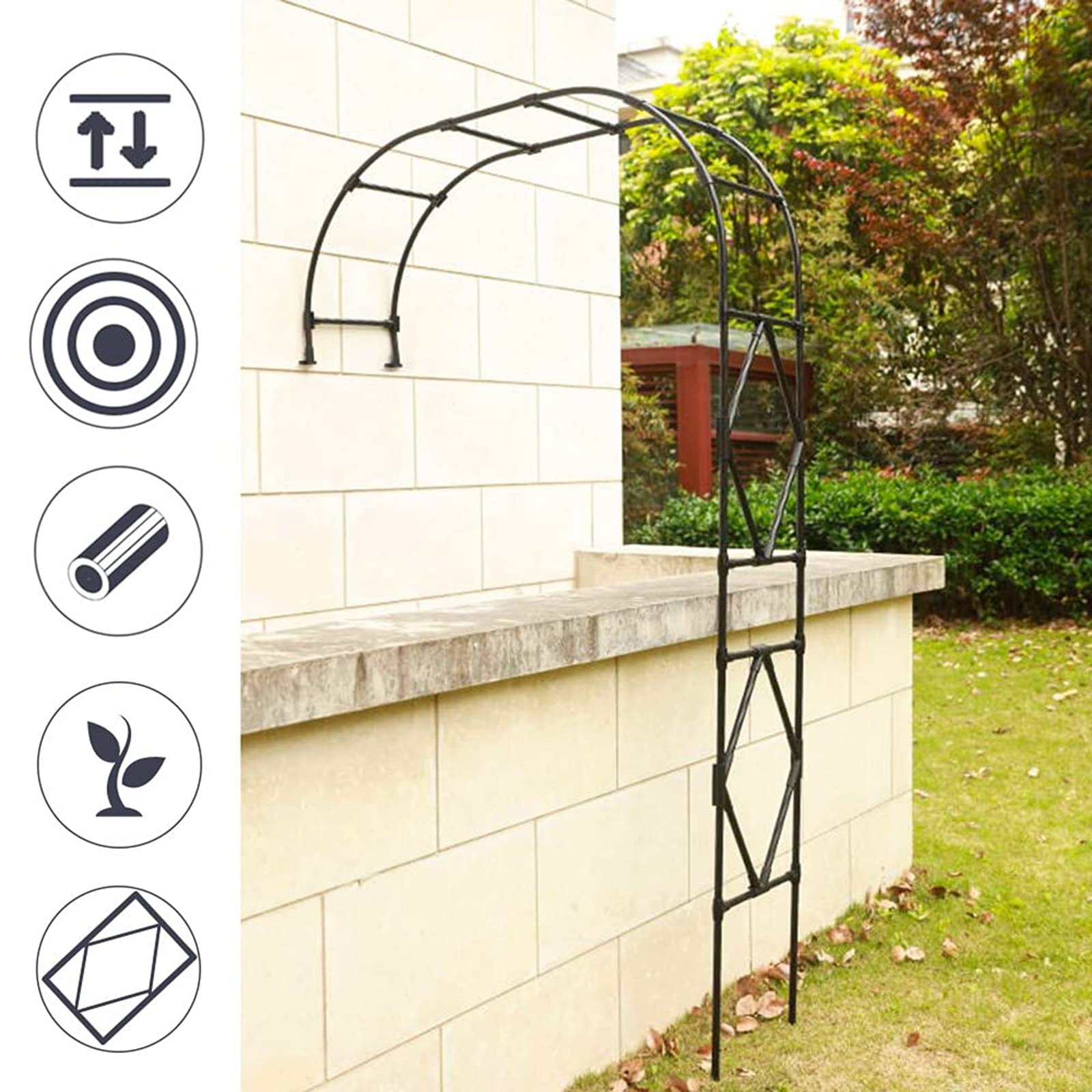 Arche à Rosiers Tuteur Roses Arche De Jardin Arceau Rosiers Support