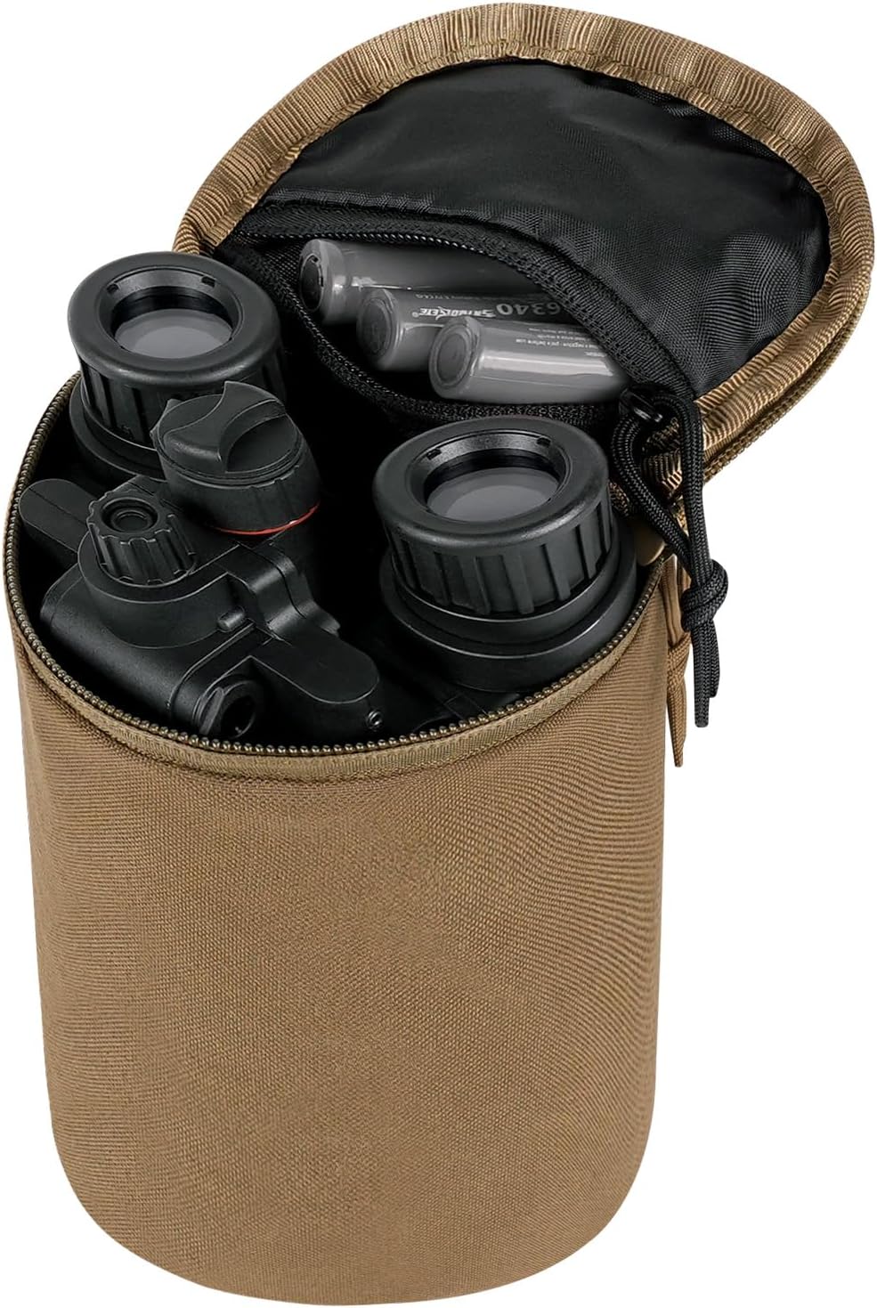 Tactical NVG Pouch，MOLLE Night Vision Carrying Case，Soft Padded Multi-Purpose Utility Pouches.