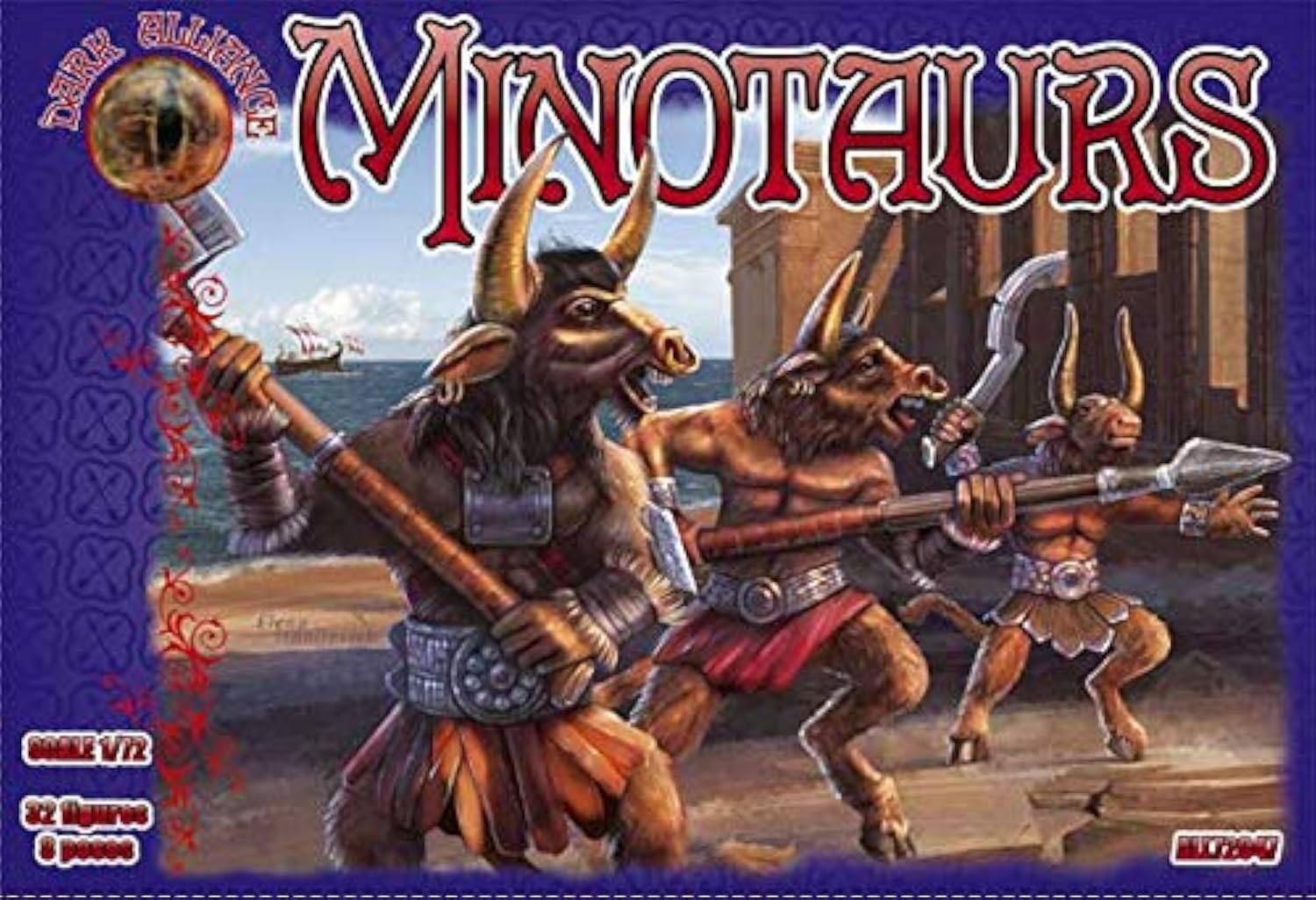 - Alliance 72047 - 1/72 - Minotaurys. Set 2. 32 Figures. Scale Model kit