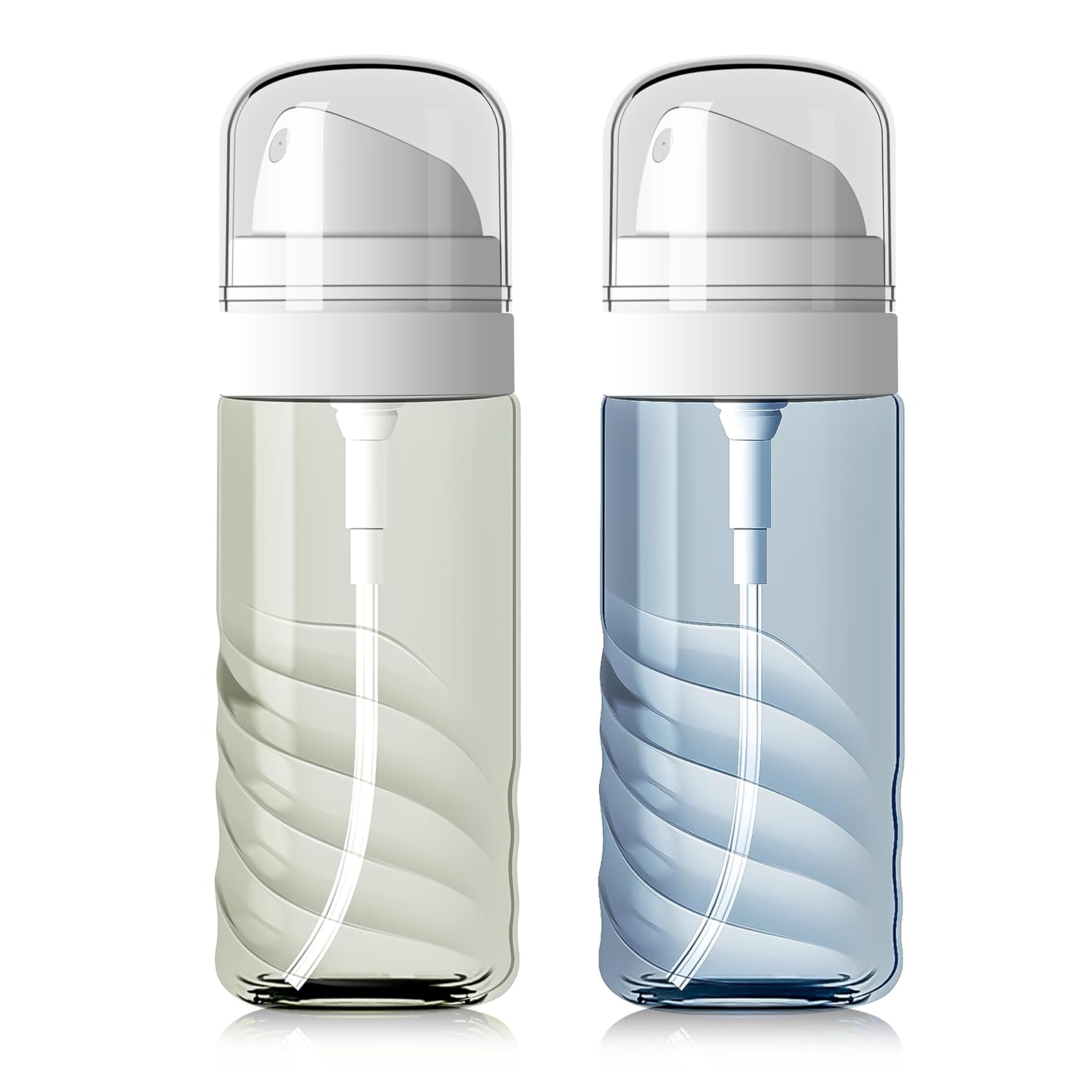 2 Pack 60ML Small Spray Bottle Portable Refillable Travel Spray Bottle for Hair Cleaning Beauty Fine Mist Leak