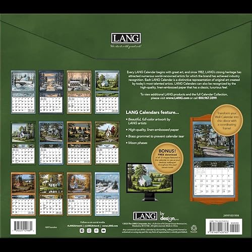 Miniatura 2 de LANG Country Churches 2024 - Calendario de pared (24991001904)